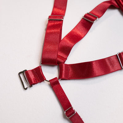 Viva Fiamma - Verführerischer Harness Bodysuit