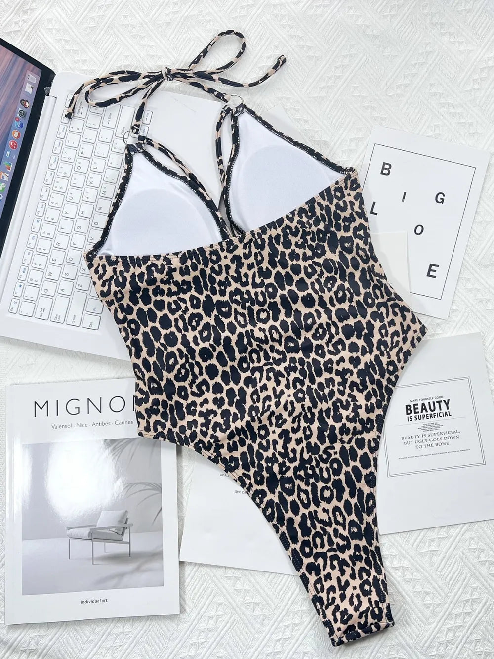 Selvaggia Fiera – Sexy Leopard Cut-Out Badeanzug