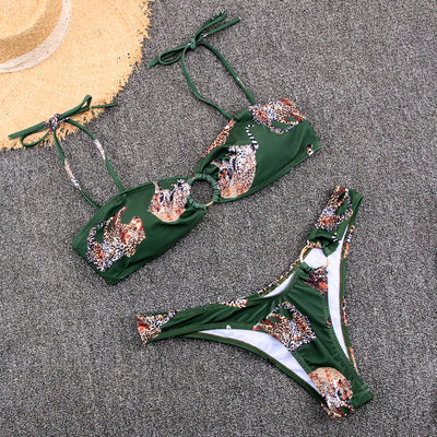 Fiera di Sole - Leo-Bikini mit Ringdetails