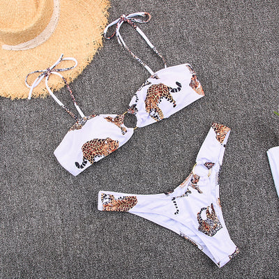 Fiera di Sole - Leo-Bikini mit Ringdetails