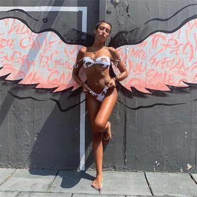 Fiera di Sole - Leo-Bikini mit Ringdetails