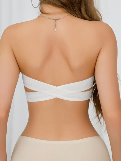 Fascia Invisibile - Trägerloser Bandeau-BH mit Crossover-Rücken