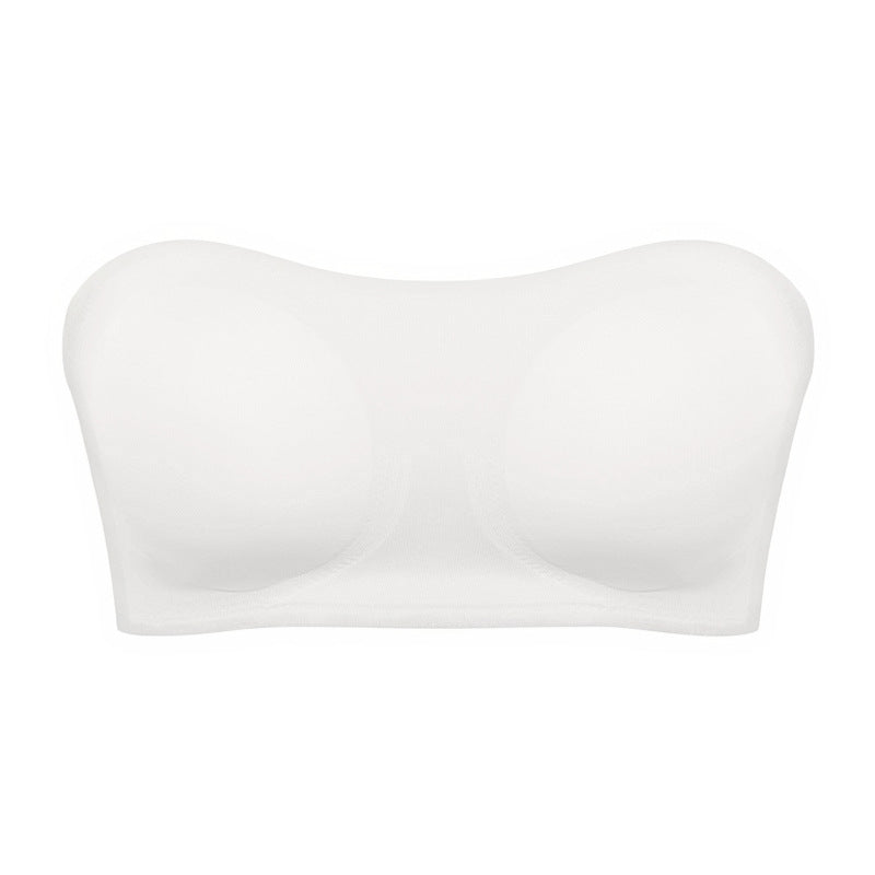 Fascia Invisibile - Trägerloser Bandeau-BH mit Crossover-Rücken
